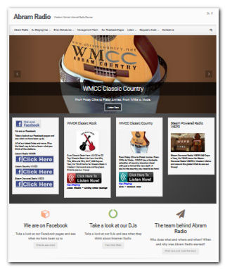 One of our recent Website Designs