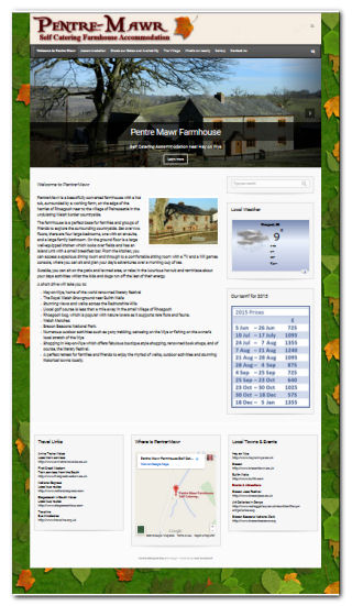 One of our recent Website Designs